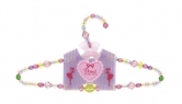 beaded coat hanger - multicolour